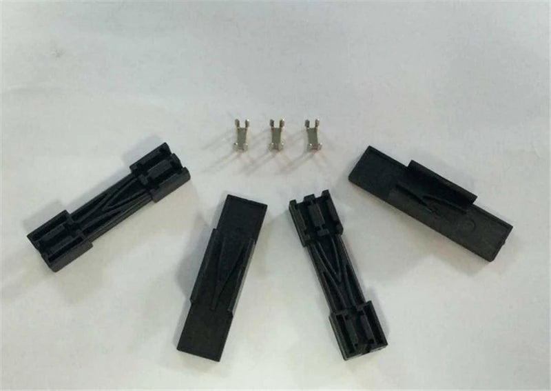 1*2 furcation box small for drop cable FTTH protective tubing ABS material black 40*10mm fiber optic sleeve protection 100pcs
