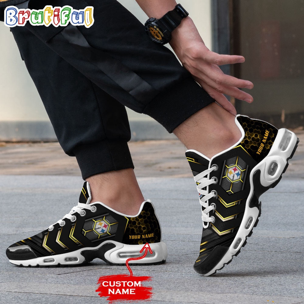 NFL Pittsburgh Steelers Football Air Max Plus Shoes