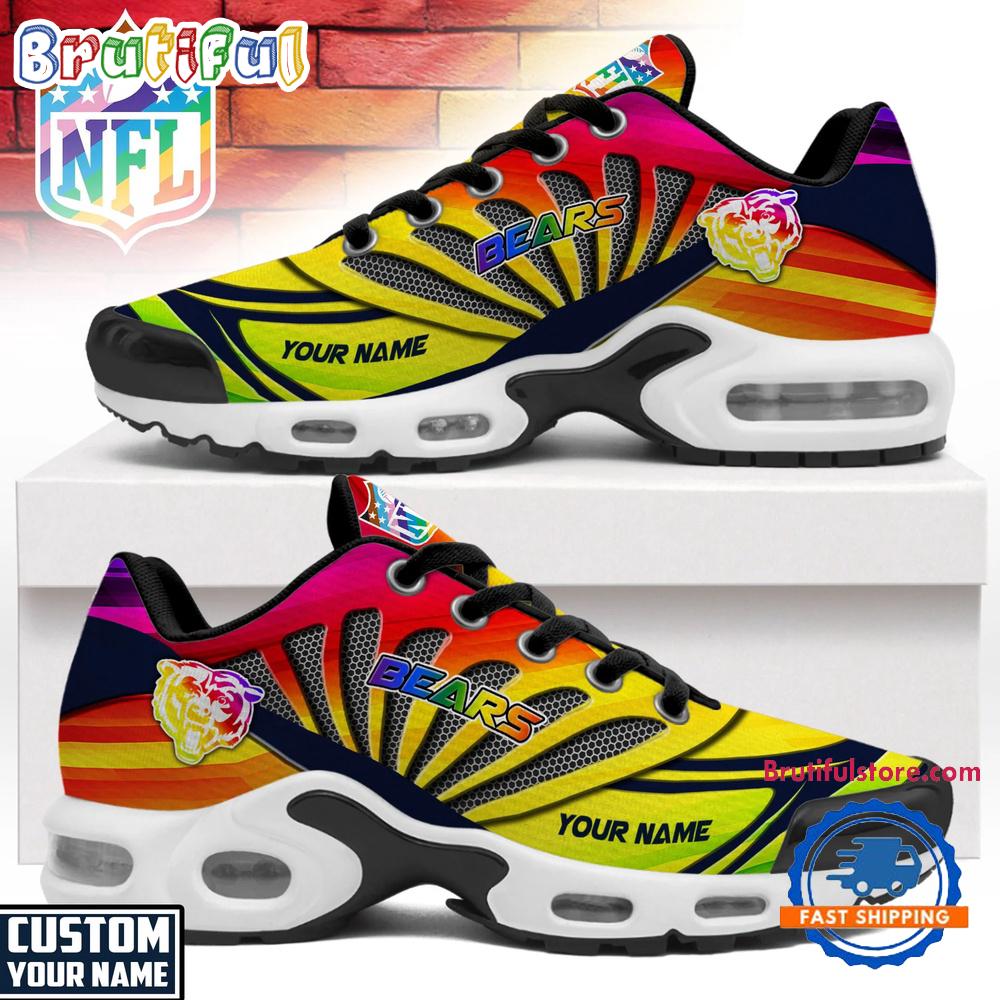 Chicago Bears NFL Pride Month Custom Air Max Plus Shoes